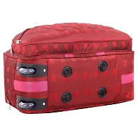 Fancy Polyester Red Duffle Bagpack For Luggage Travel-thumb1