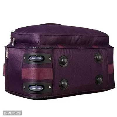 Fancy Polyester Purple Duffle Bagpack For Luggage Travel-thumb3