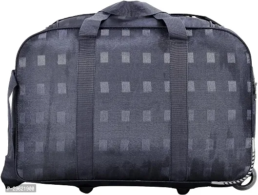 Fancy Polyester Grey Duffle Bagpack For Luggage Travel Pack Of 2-thumb4