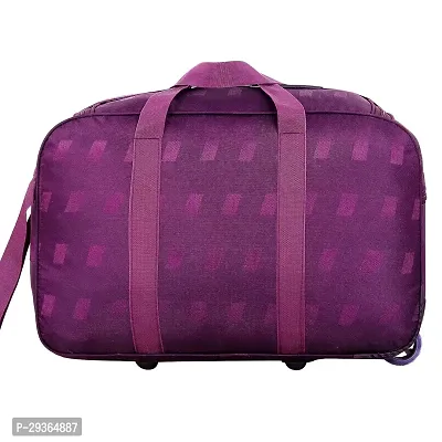 Stylish Purple Nylon Travel Bag-thumb2