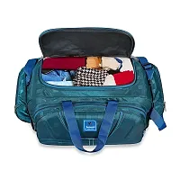 Stylish Turquoise Polyester Travel Bag-thumb2