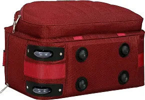 Stylish Red Nylon Travel Bag-thumb4