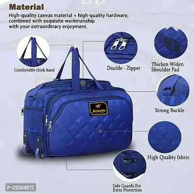 Stylish Blue Polyester Travel Bag-thumb4