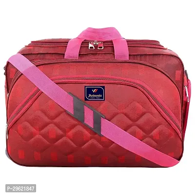 Fancy Polyester Red Duffle Bagpack For Luggage Travel-thumb5