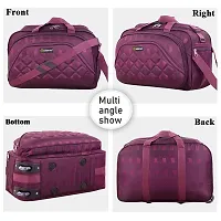 Fancy Polyester Multicoloured Duffle Bagpack For Luggage Travel Pack Of 2-thumb3