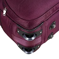 Fancy Polyester Purple Duffle Bagpack For Luggage Travel-thumb1