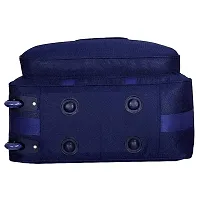 Stylish Navy Blue Nylon Travel Bag-thumb1