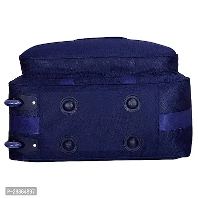 Stylish Navy Blue Nylon Travel Bag-thumb2