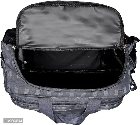 Stylish Grey Nylon Travel Bag-thumb5