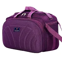 Fancy Polyester Purple Duffle Bagpack For Luggage Travel-thumb4