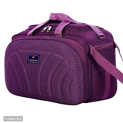 Fancy Polyester Purple Duffle Bagpack For Luggage Travel-thumb5