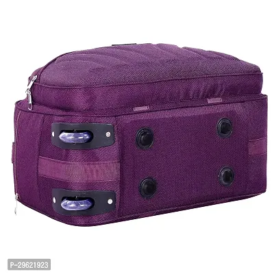 Fancy Polyester Purple Duffle Bagpack For Luggage Travel-thumb3