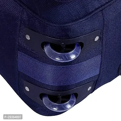 Stylish Navy Blue Nylon Travel Bag-thumb3