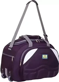 Fancy Nylon Purple Duffle Bagpack For Luggage Travel-thumb4