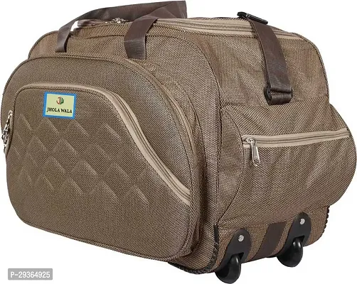 Stylish Brown Polyester Travel Bag-thumb0