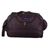 Stylish Purple Nylon Travel Bag-thumb3