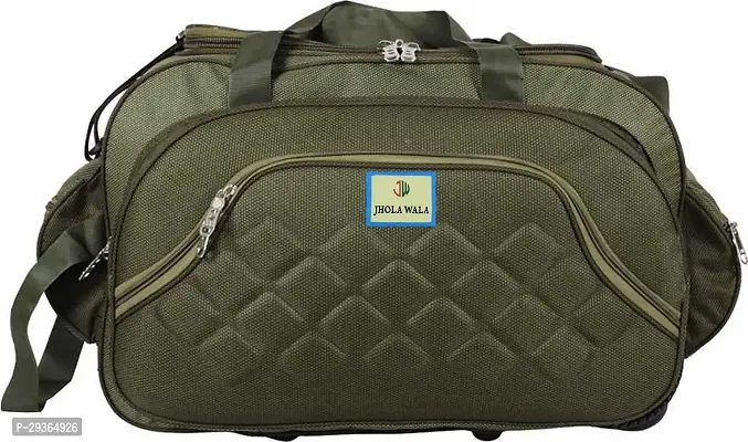 Stylish Green Polyester Travel Bag-thumb4