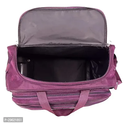 Fancy Nylon Purple Duffle Bagpack For Luggage Travel-thumb4