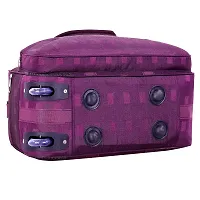 Fancy Nylon Purple Duffle Bagpack For Luggage Travel-thumb2