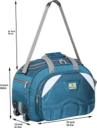 Stylish Turquoise Polyester Travel Bag-thumb3