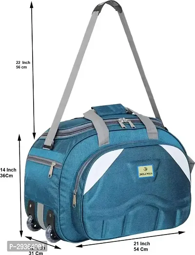 Stylish Turquoise Polyester Travel Bag-thumb4