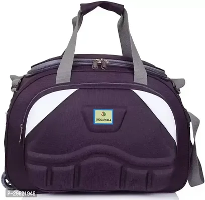 Fancy Polyester Purple Duffle Bagpack For Luggage Travel-thumb3