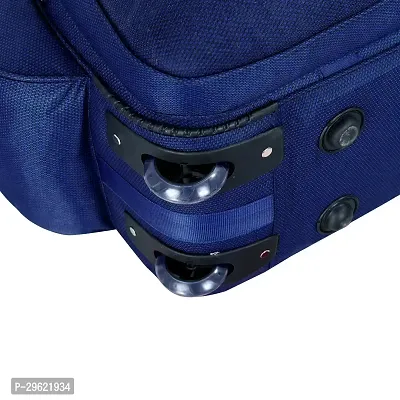 Fancy Nylon Navy Blue Duffle Bagpack For Luggage Travel-thumb3