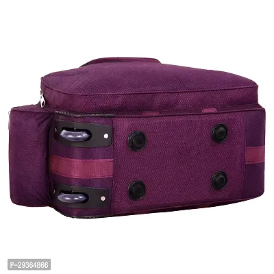 Stylish Purple Nylon Travel Bag-thumb4