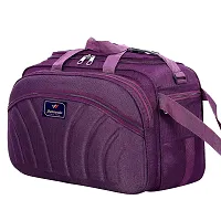 Stylish Purple Nylon Travel Bag-thumb1