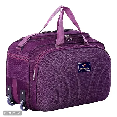 Fancy Nylon Purple Duffle Bagpack For Luggage Travel-thumb0