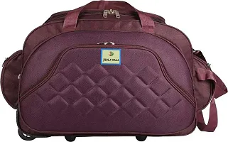 Stylish Purple Polyester Travel Bag-thumb1