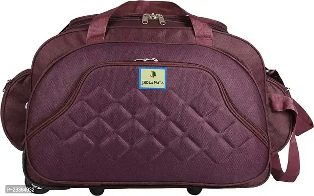 Stylish Purple Polyester Travel Bag-thumb2