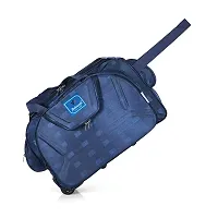 Fancy Nylon Navy Blue Duffle Bagpack For Luggage Travel-thumb4