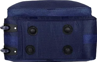 Stylish Navy Blue Polyester Travel Bag-thumb1