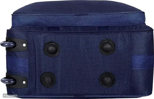 Stylish Navy Blue Polyester Travel Bag-thumb2