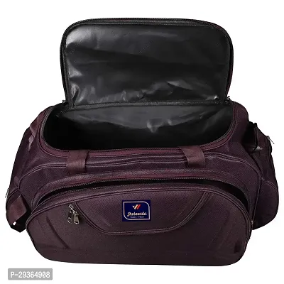 Stylish Purple Nylon Travel Bag-thumb2