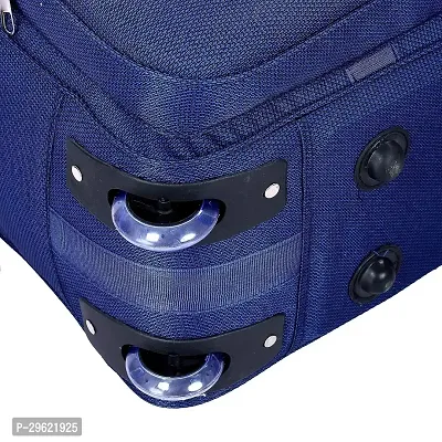 Fancy Polyester Navy Blue Duffle Bagpack For Luggage Travel-thumb2