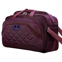 Stylish Purple Nylon Travel Bag-thumb1