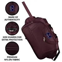 Stylish Purple Nylon Travel Bag-thumb4