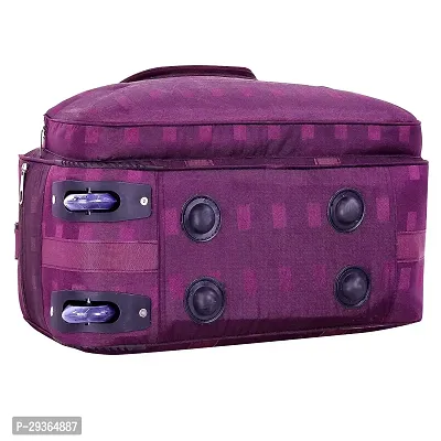 Stylish Purple Nylon Travel Bag-thumb3