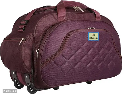 Stylish Purple Polyester Travel Bag-thumb0