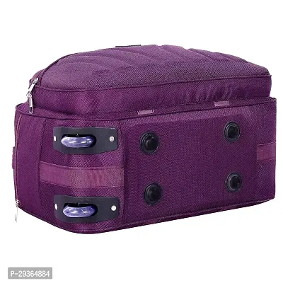 Stylish Purple Nylon Travel Bag-thumb4