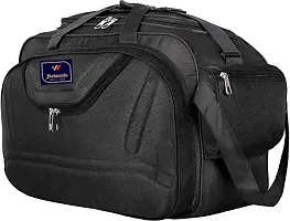 Fancy Nylon Black Duffle Bagpack For Luggage Travel-thumb1