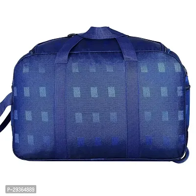 Stylish Navy Blue Nylon Travel Bag-thumb5