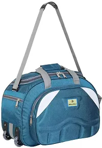 Stylish Turquoise Polyester Travel Bag-thumb2