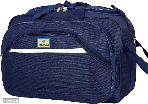 Stylish Navy Blue Polyester Travel Bag-thumb5