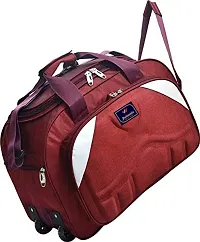 Stylish Red Polyester Travel Bag-thumb2