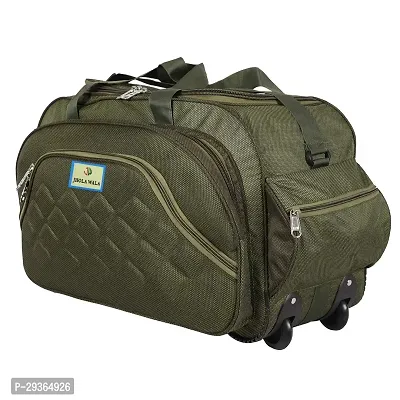 Stylish Green Polyester Travel Bag-thumb0