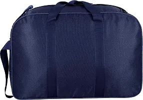 Stylish Navy Blue Polyester Travel Bag-thumb2