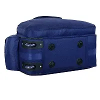 Stylish Navy Blue Nylon Travel Bag-thumb2